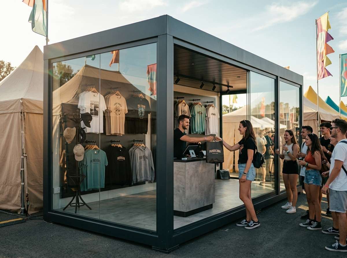 Panoráma Épület Vision - Panoráma Fesztivál Márkapont Vision – Prémium Brand Aktiváció