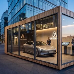 Panoráma Épület Vision - Panoráma Autó Showroom Vision