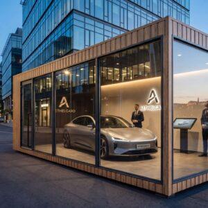 Panoráma Épület Vision - Panoráma Autó Showroom Vision 7 x 3