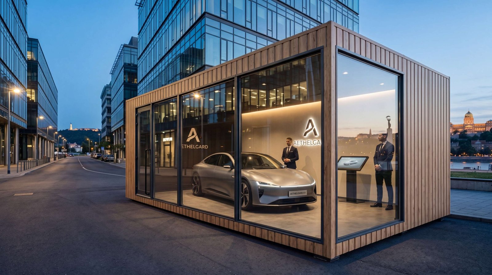 Panoráma Épület Vision - Panoráma Autó Showroom Vision