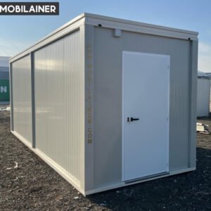12 m² Professzionális Irodakonténer – 5×2,4 m Szigetelt Moduláris Munkatér