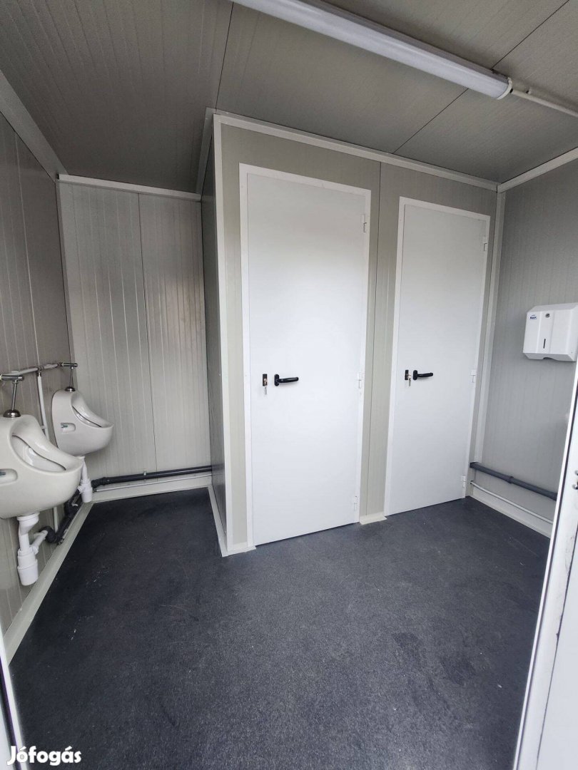 Új Osztott Szaniter Konténer – Férfi-Női Mosdó és WC Egység - Image 4