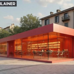 Professzionális Mobil Pizzéria – Szigetelt Pizza Büfé Konténer