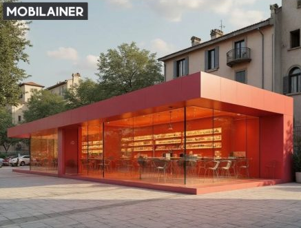 Professzionális Mobil Pizzéria – Szigetelt Pizza Büfé Konténer