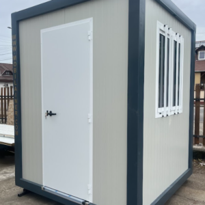 3m Professzionális Iroda- és Őrkonténer – 300×240×260 cm Moduláris Egység