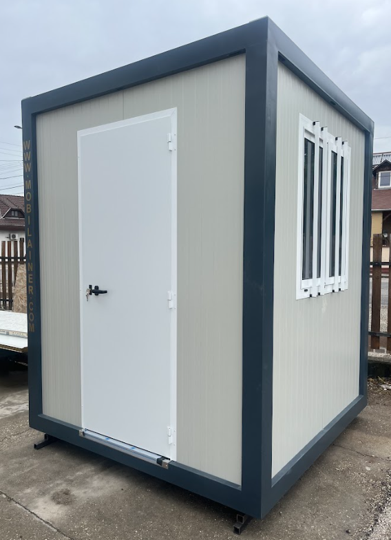 3m Professzionális Iroda- és Őrkonténer – 300×240×260 cm Moduláris Egység
