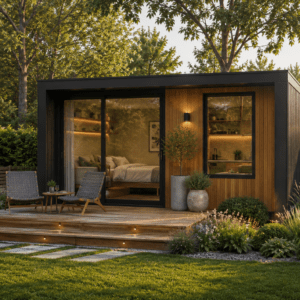 Kicsi Designer Mobilház Konténerház Alapterület: 18 m² Méret